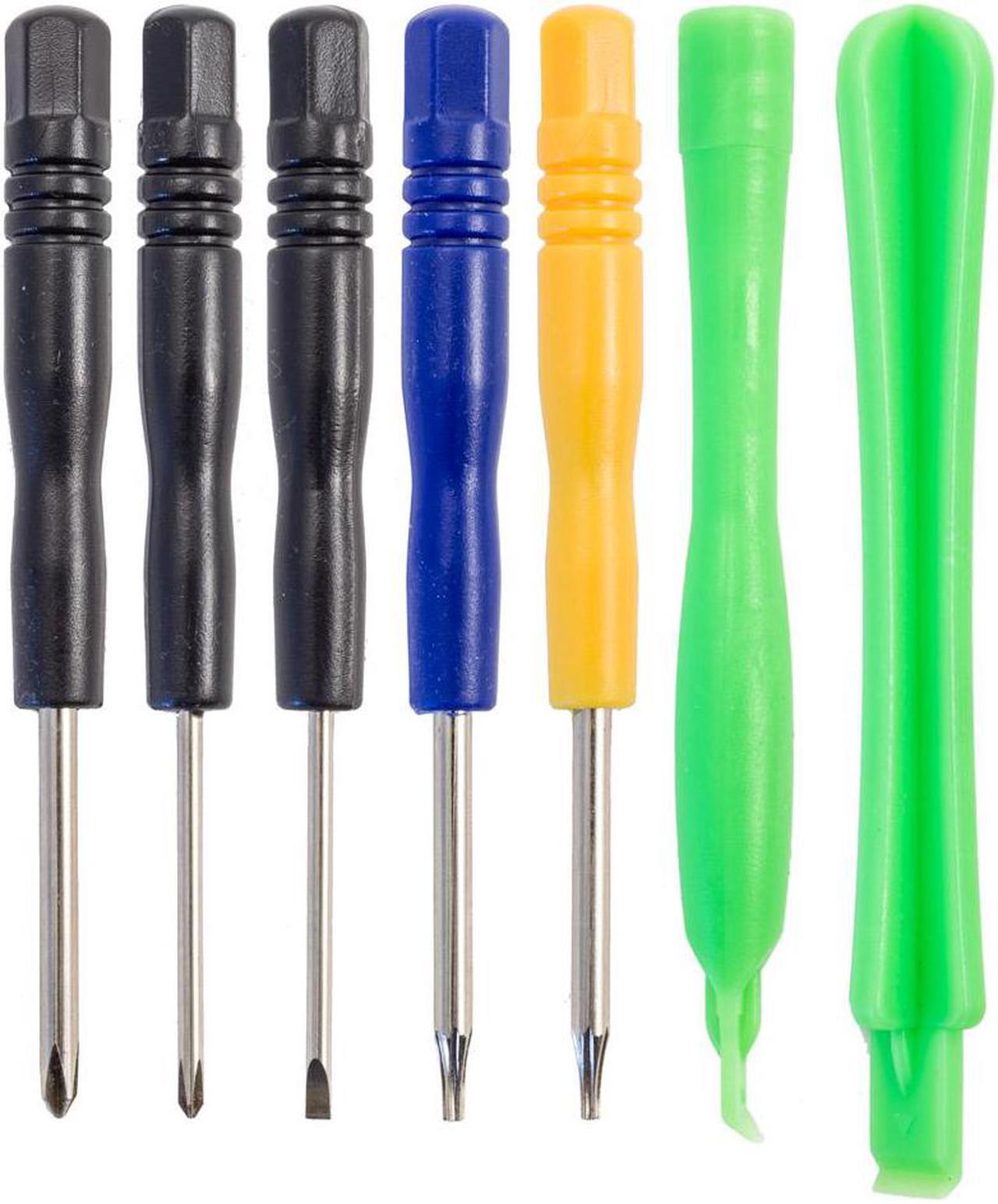 Main image of 2x- PDA Tool Kit Includes Torx T5 & T6 Scewdrivers, Philips & Flat Screwdrivers, 2 Plastic Pry Tools