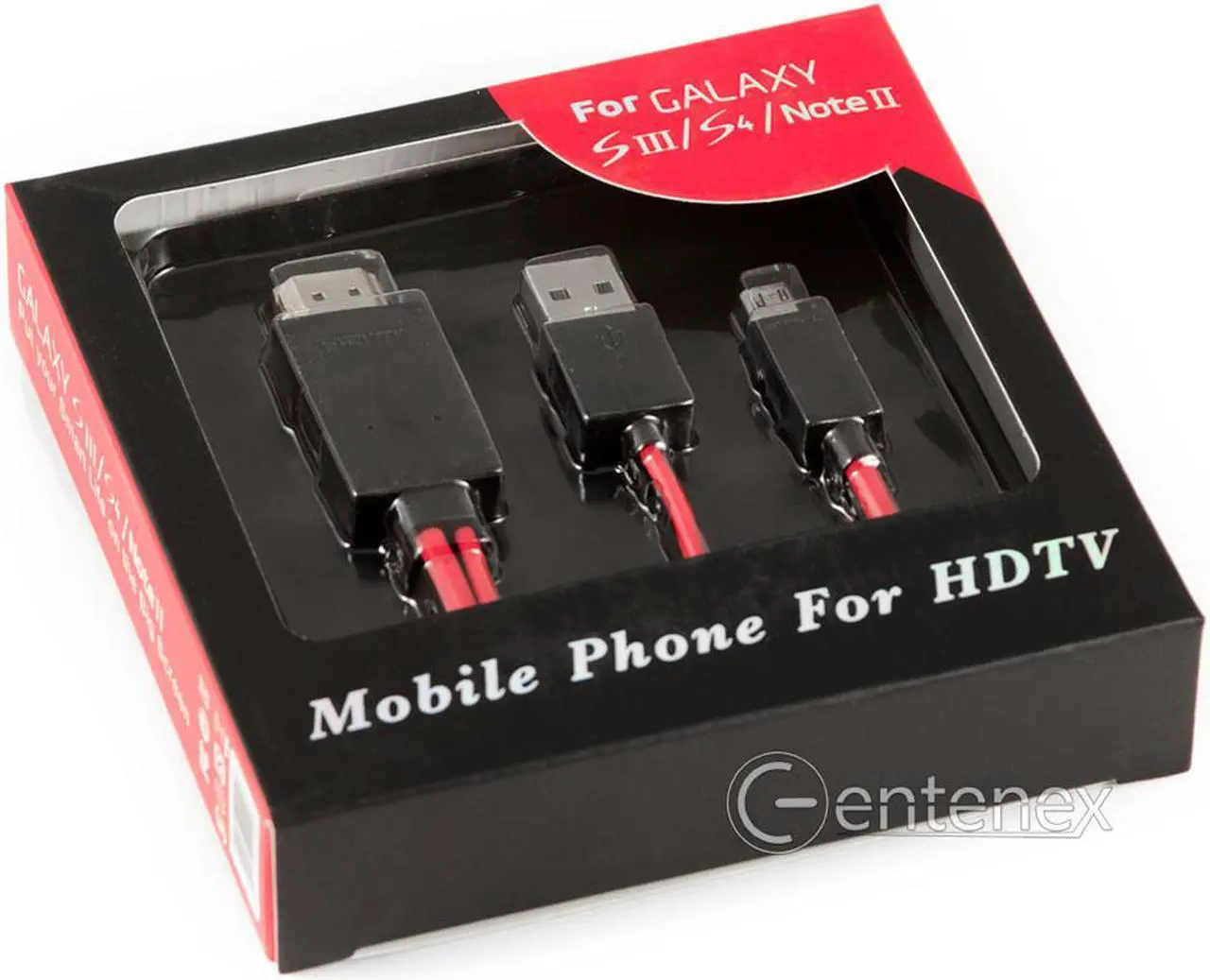 Alt view image 2 of 3 - MHL Adapter Cable Micro USB to HDMI for Samsung Galaxy S3 S4 & Note 2