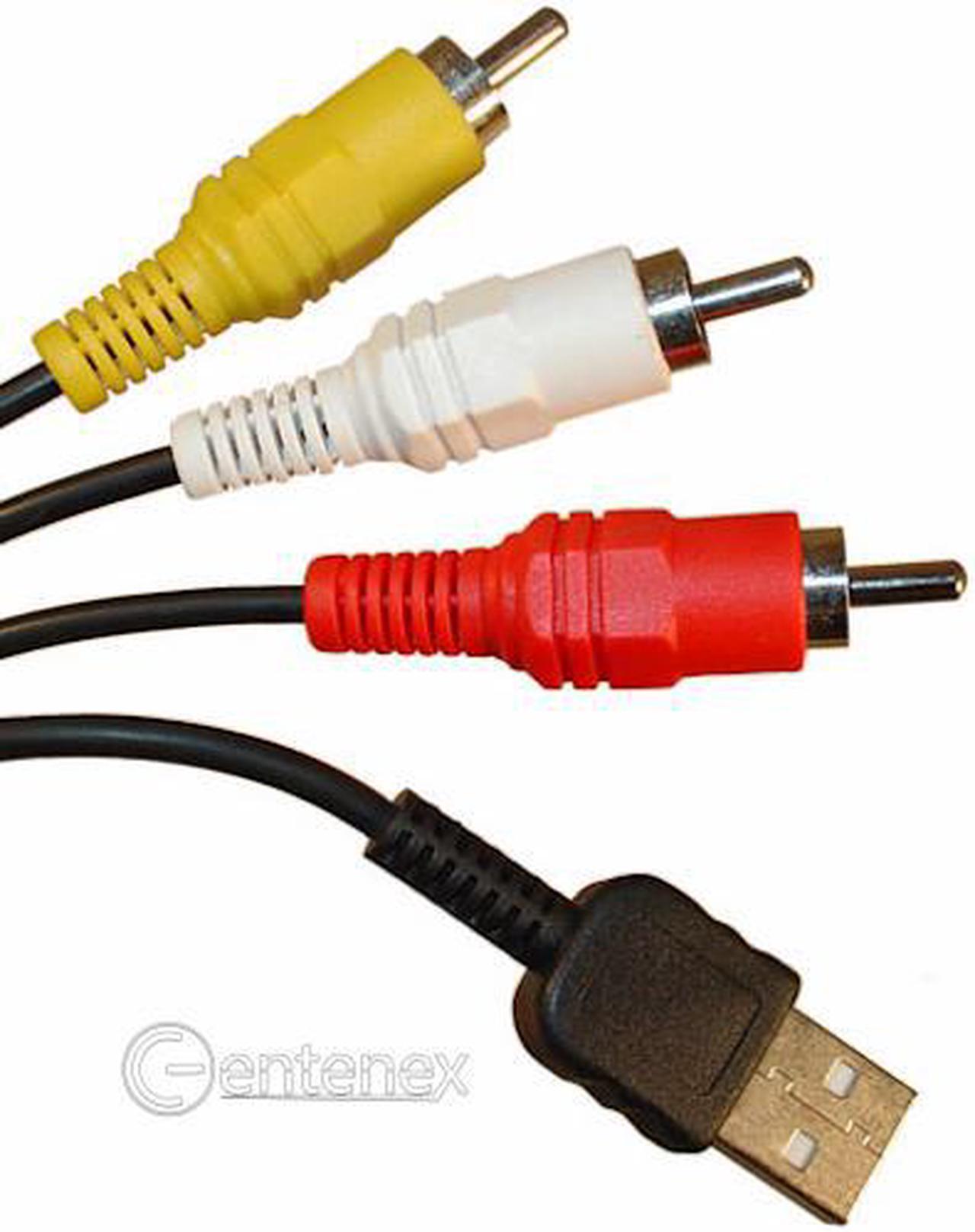 Alt view image 2 of 4 - AV Data Cable for Sony VMC-MD3 USB Cyber-Shot DSC-T99 DSC-W350 DSC-TX5 DSC-W380 DSC-W390 Type-3
