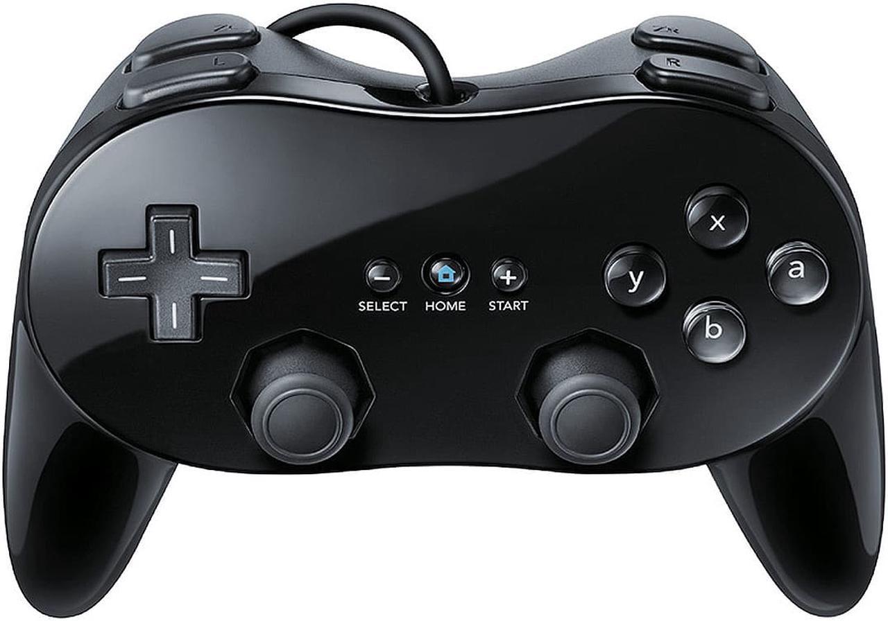 Main image of Nintendo Wii Classic Controller Pro for Nintendo Wii (Wired) - Color Black Model WII-CLASCON-BK