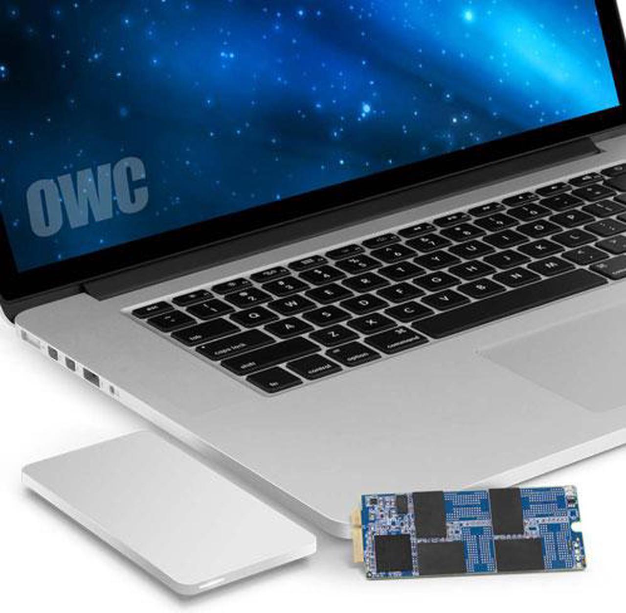 OWC 250GB Aura Pro 6Gb/s SSD and OWC Envoy Upgrade Kit For MacBook Pro With Retina Display 2012 - Early 2013. Model OWCS3DAP12K250