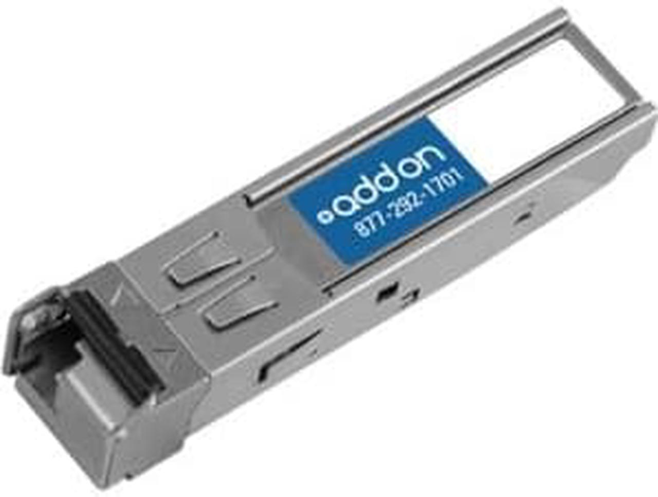 AddOn Aruba Networks SFP-BX-U-AU Compatible TAA Compliant 1000Base-BX SFP Transceiver (SMF, 1310nmTx/1490nmRx, 10km