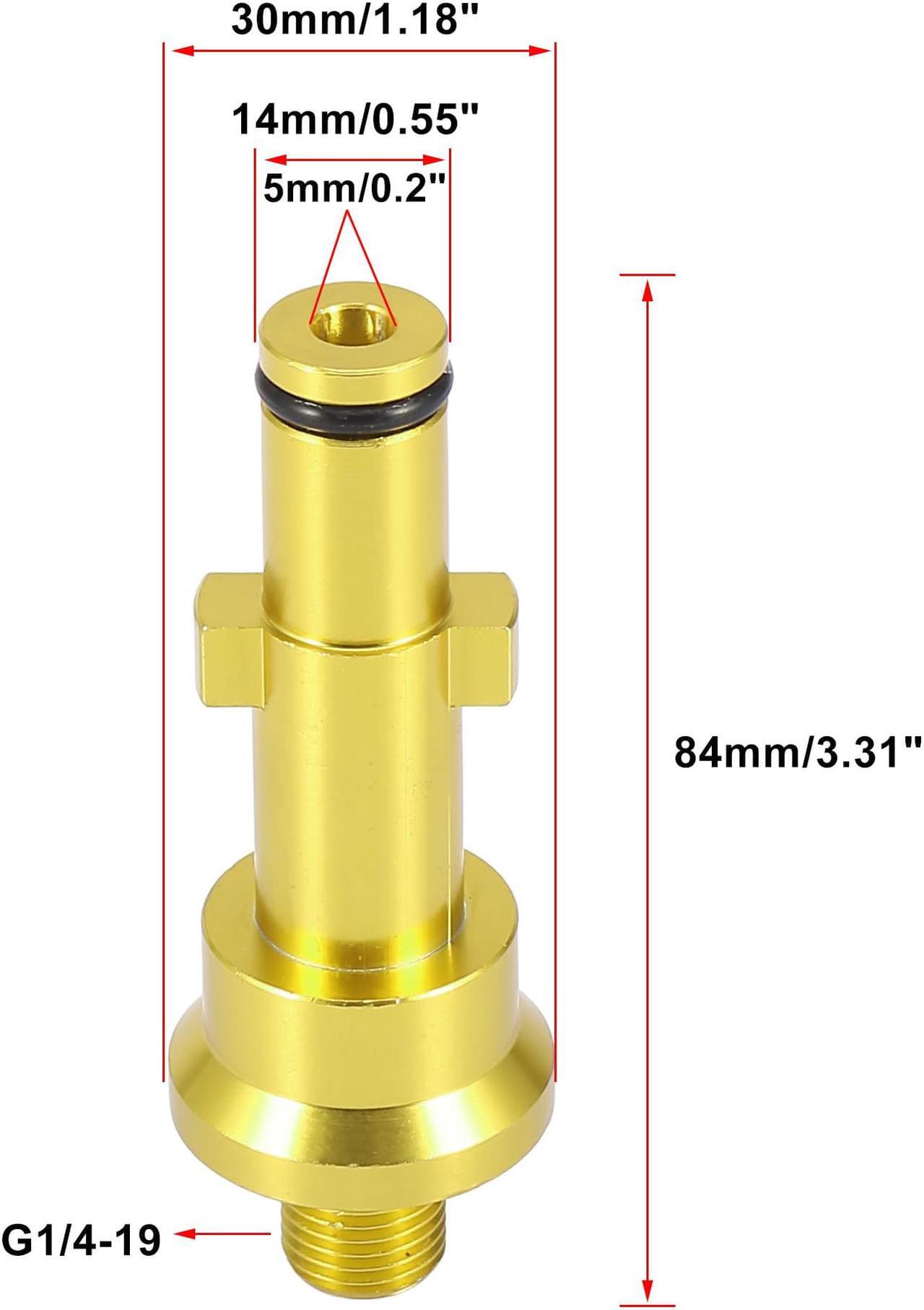 Alt view image 2 of 6 - Car High Pressure Foam Spray Washer Adapter Nozzle for Nilfisk for Stihl G1/4-19