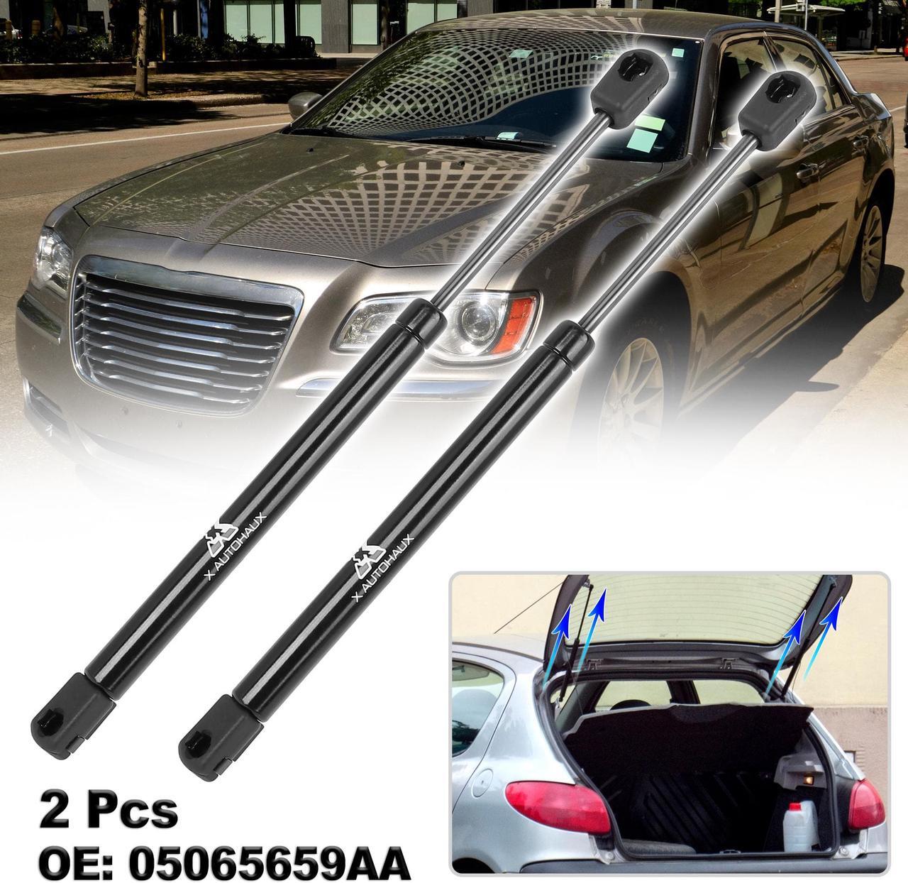 Alt view image 2 of 6 - 2pcs Rear Trunk Lift Supports Struts Shocks Gas Spring 05065659AA for Chrysler 300 2005-2008