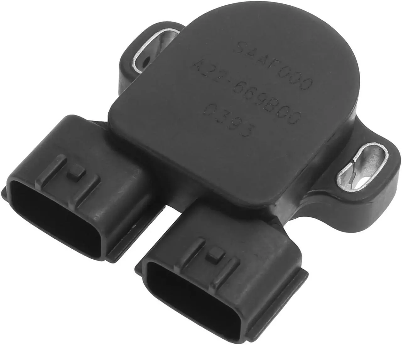 Alt view image 7 of 7 - A22-669 B00 Vehicle Throttle Position Sensor Replacement Black for Nissan Altima 1998-2001