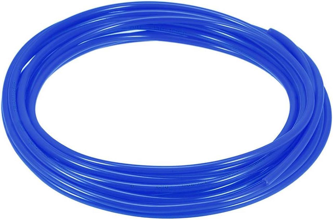 Pneumatic Air Tubing, 6mm OD x 4mm ID 7m (275 Inch) PU Polyurethane Air Compressor Tubing Hose Pipe Blue