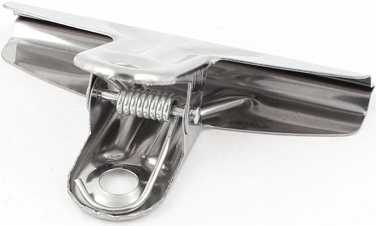 Alt view image 2 of 2 - Unique Bargains Metal Spring Loaded Office File Paper Ticket Binder Clip Grip Clamp