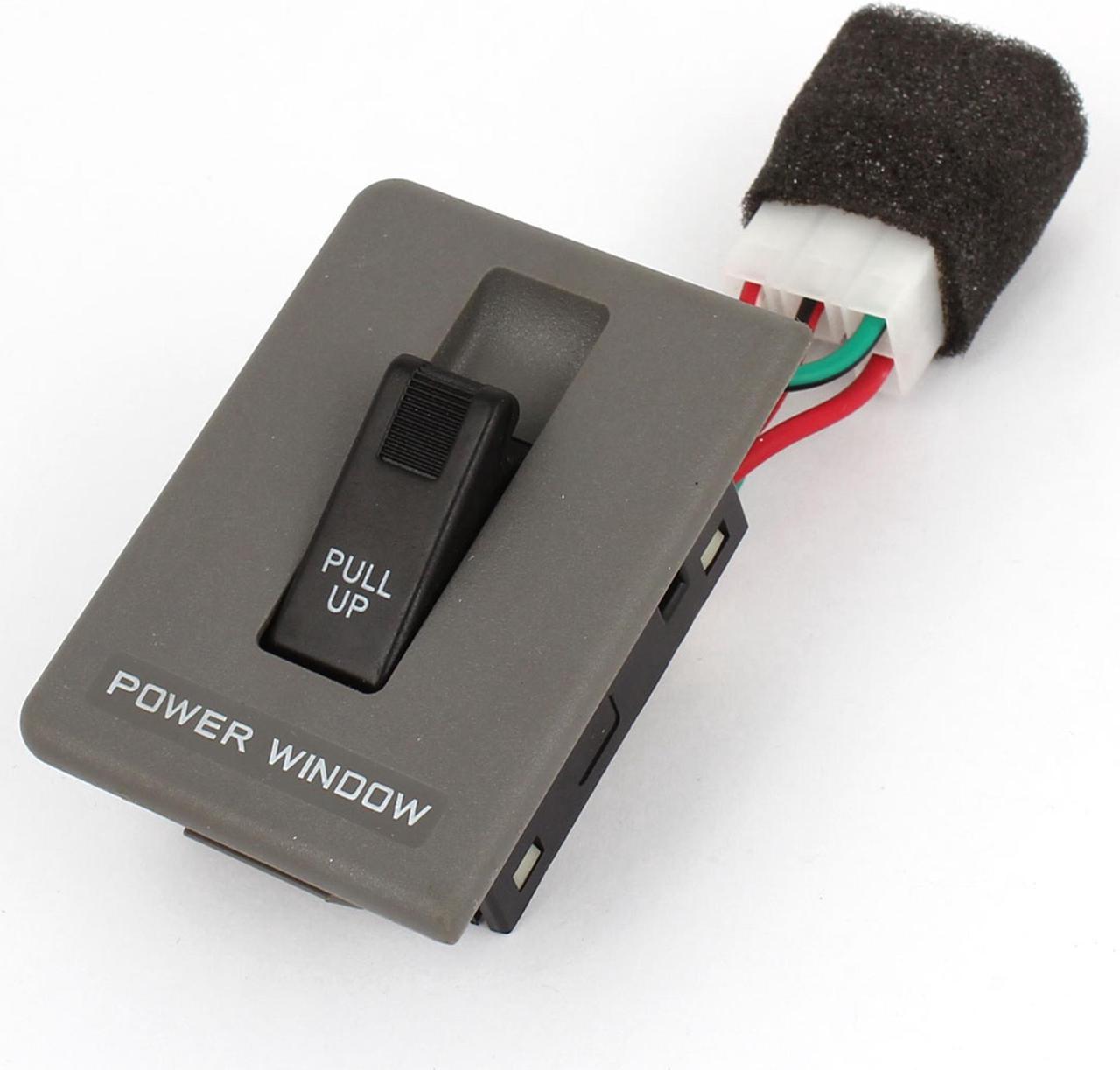 Unique Bargains Gray 6 Pins Power Window Switch Master for KIA PRIDE