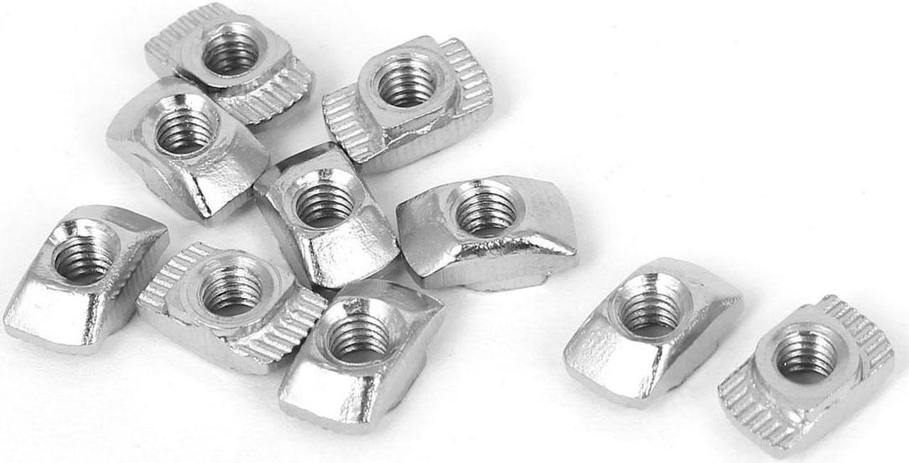 10pcs M4 Thread Hammer Head T-slot Nut 20 Series Aluminum Profile Drop in T-Nuts