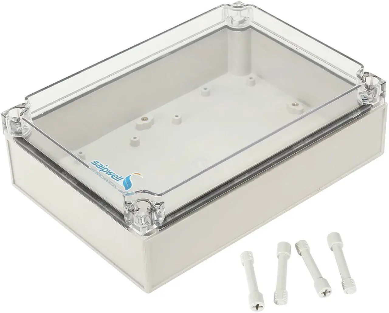 Main image of 6.9"x9.8"x2.9"ABS Waterproof Junction Box Universal Project Enclosure w PC Cover