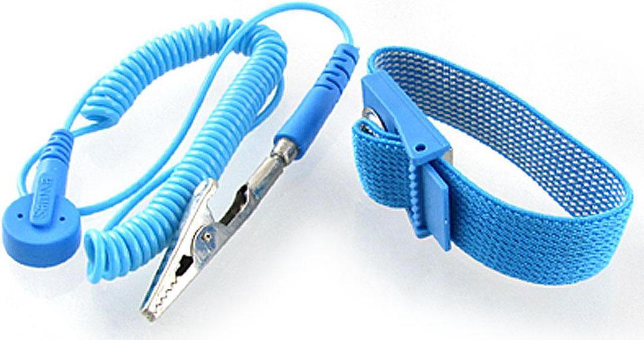 Unique Bargains Maya Blue Anti Static ESD Discharge Wrist Strap Grounding