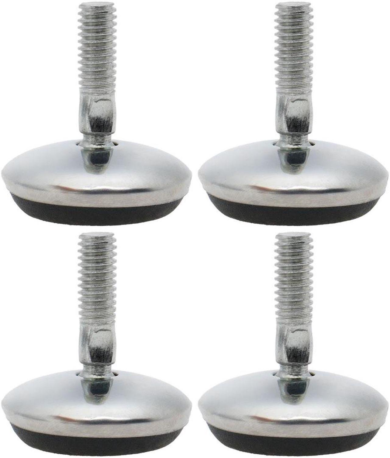 M6 x 18 x 30mm Leveling Feet Adjustable Leveler Support for Table Sofa Leg 4pcs