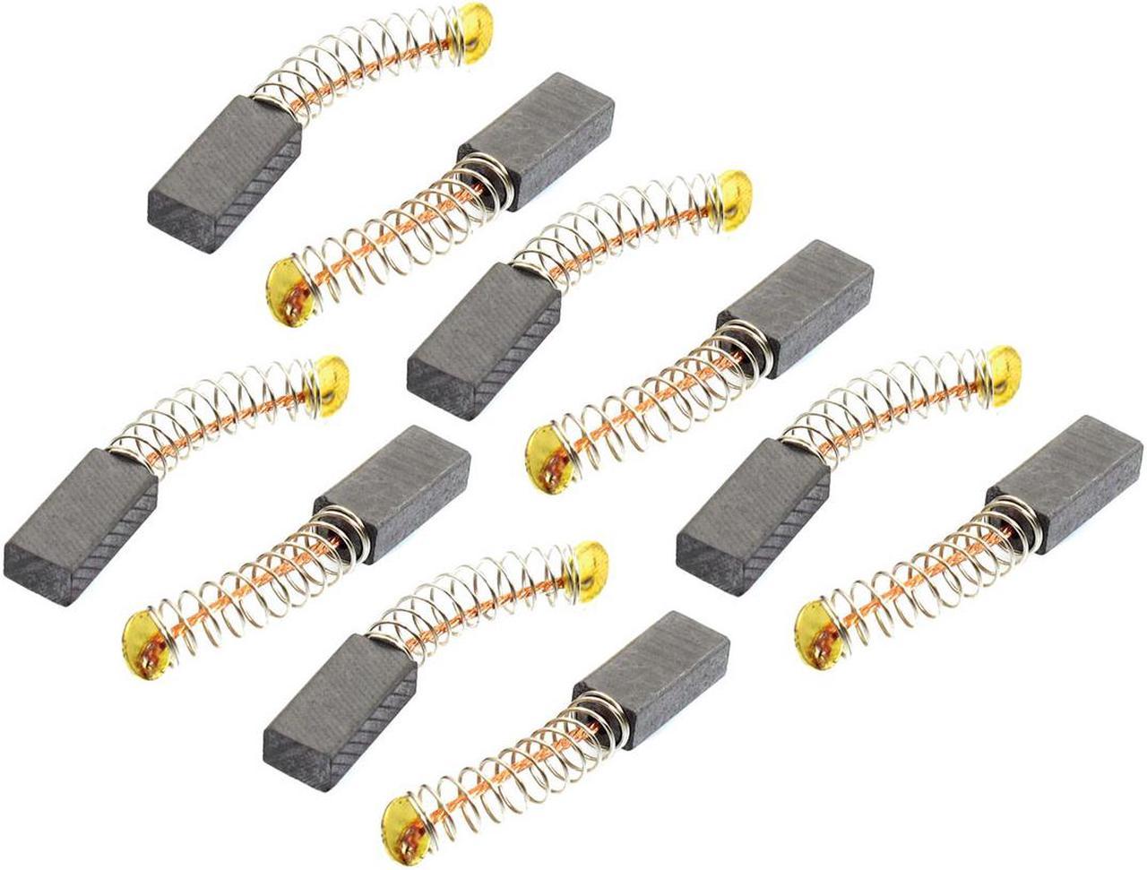 Unique Bargains Power Drill Replacement Part 12.5 x 6 x 4mm Carbon Brushes 10 Pcs