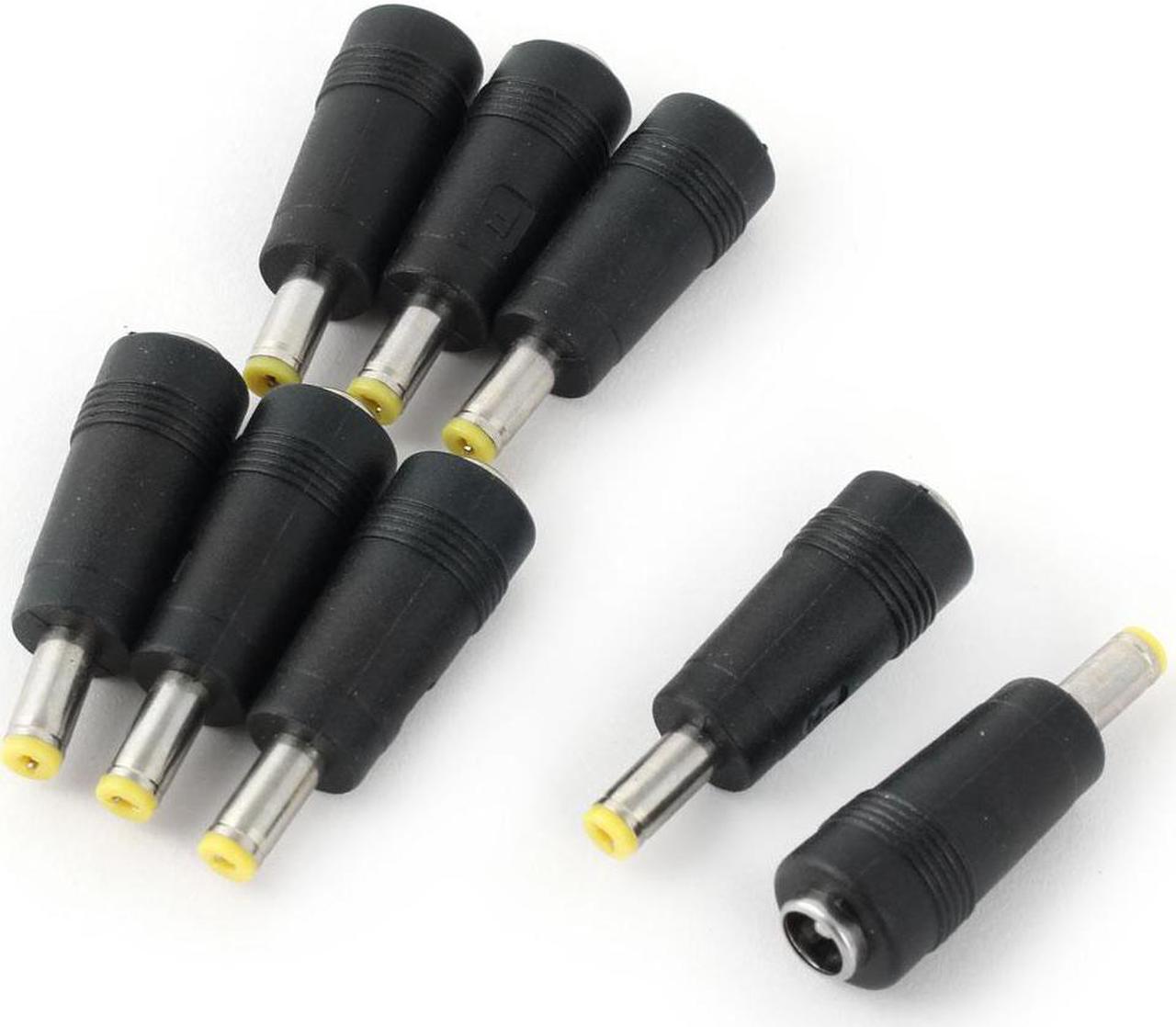 Main image of 5mm x 1.5mm Male Connector to 5.5mm x 2.1mm Female Jack DC Power Adapter 8PCS