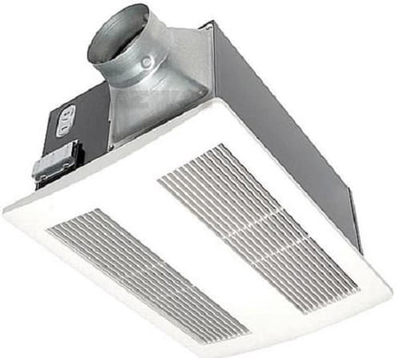 Alt view image 8 of 9 - Panasonic FV-11VHL2 WhisperWarm 110 CFM Ceiling Mounted Fan/Heat/Light/Night-Ligh