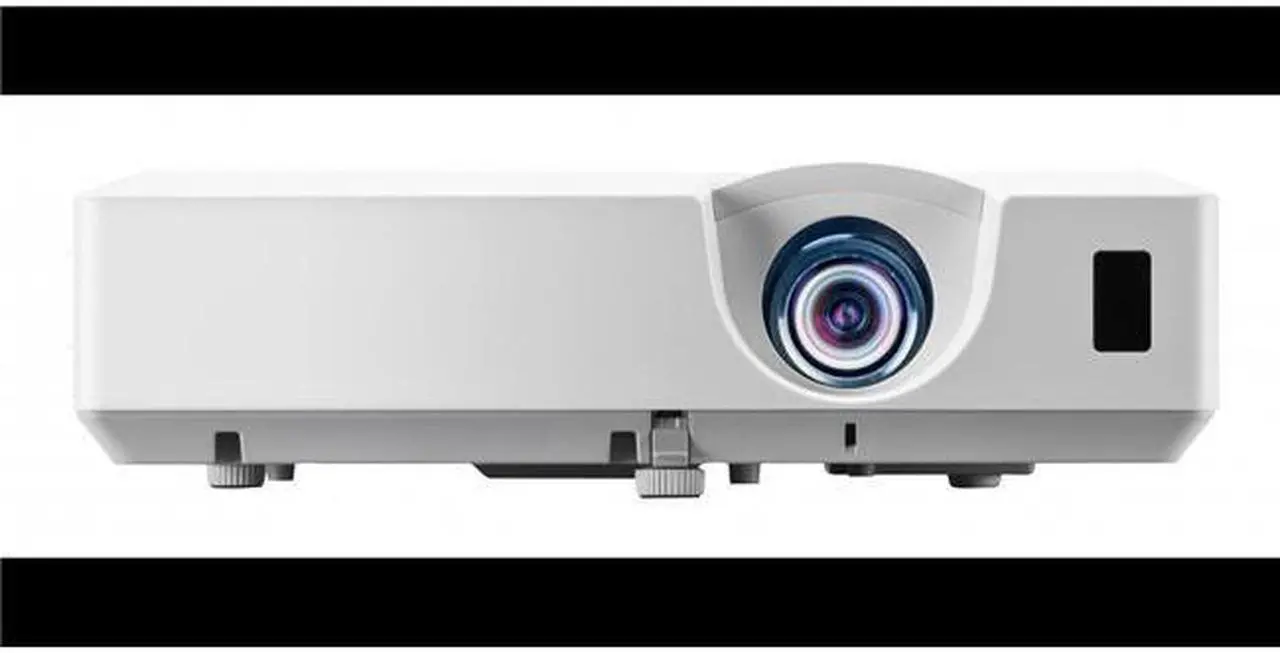 Alt view image 3 of 4 - Hitachi - CP-X3042WN - Hitachi CP-X3042WN LCD Projector - 720p - HDTV - 4:3 - Front, Ceiling - 225 W - 5000 Hour Normal