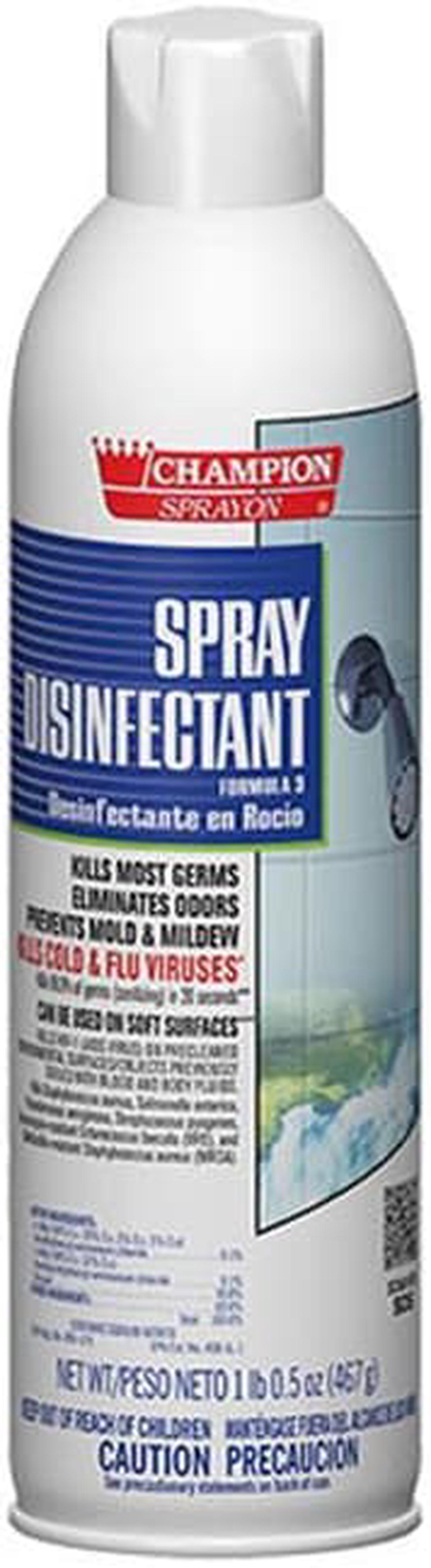 Alt view image 2 of 5 - Chase Products Champion Sprayon Spray Disinfectant 16.5oz 5157