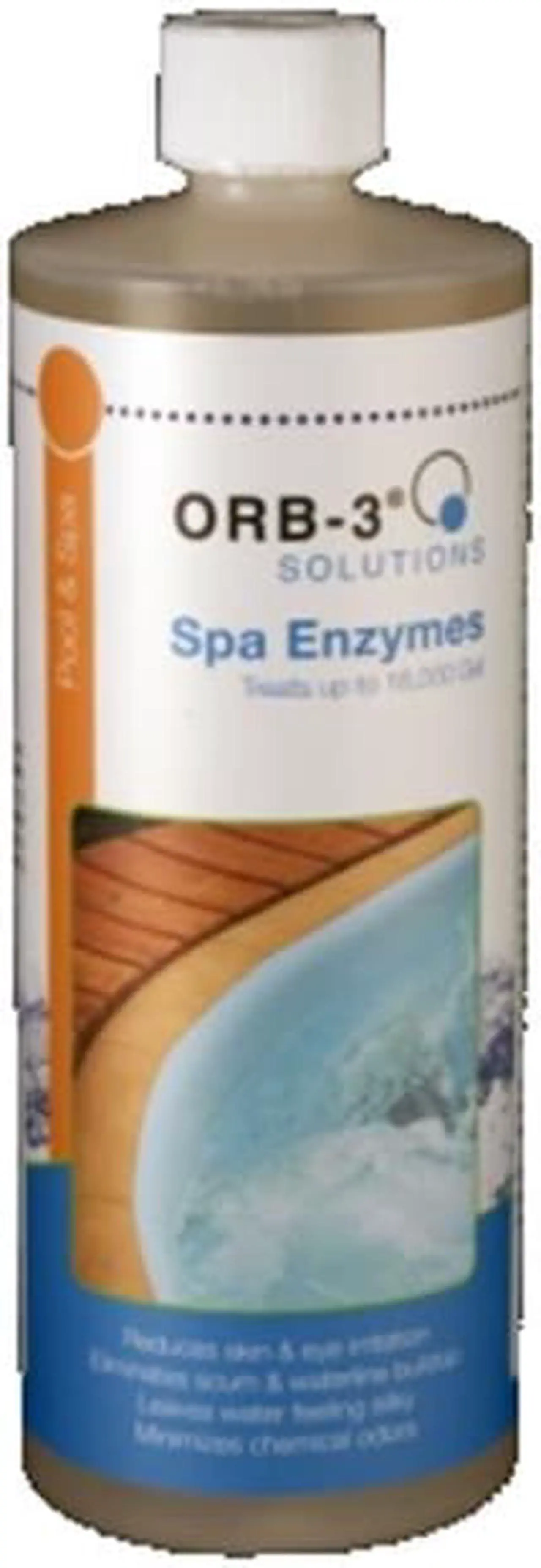Alt view image 4 of 5 - ORB-3 Y240-000-1Q Concentrated Spa Enzymes,1 qt.