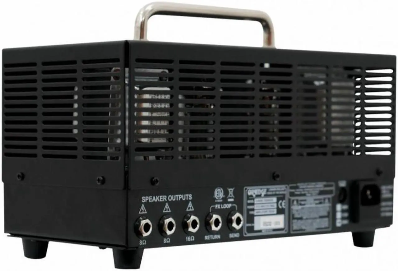 Alt view image 4 of 4 - Orange Dark Terror 15/7 Watt Hi-Gain Tube Head #DA15H