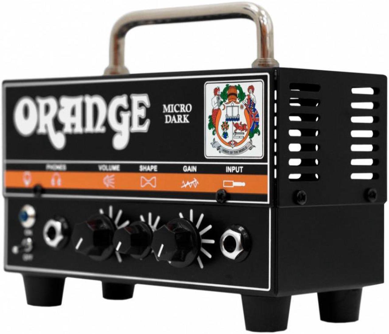Alt view image 5 of 7 - Orange Amps Micro Dark Terror 20-Watt Amp Head with Cabinet and Speaker Cable