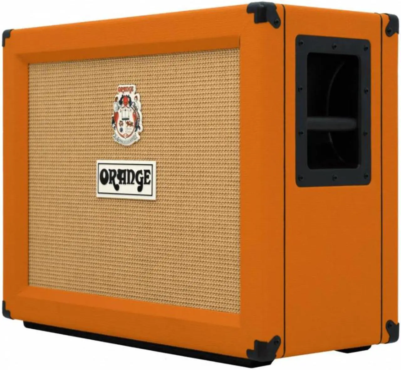 Alt view image 5 of 6 - Orange Amps Super Crush 100W Amp Head with PPC212OB 120W 2x12in Cabinet & Cables