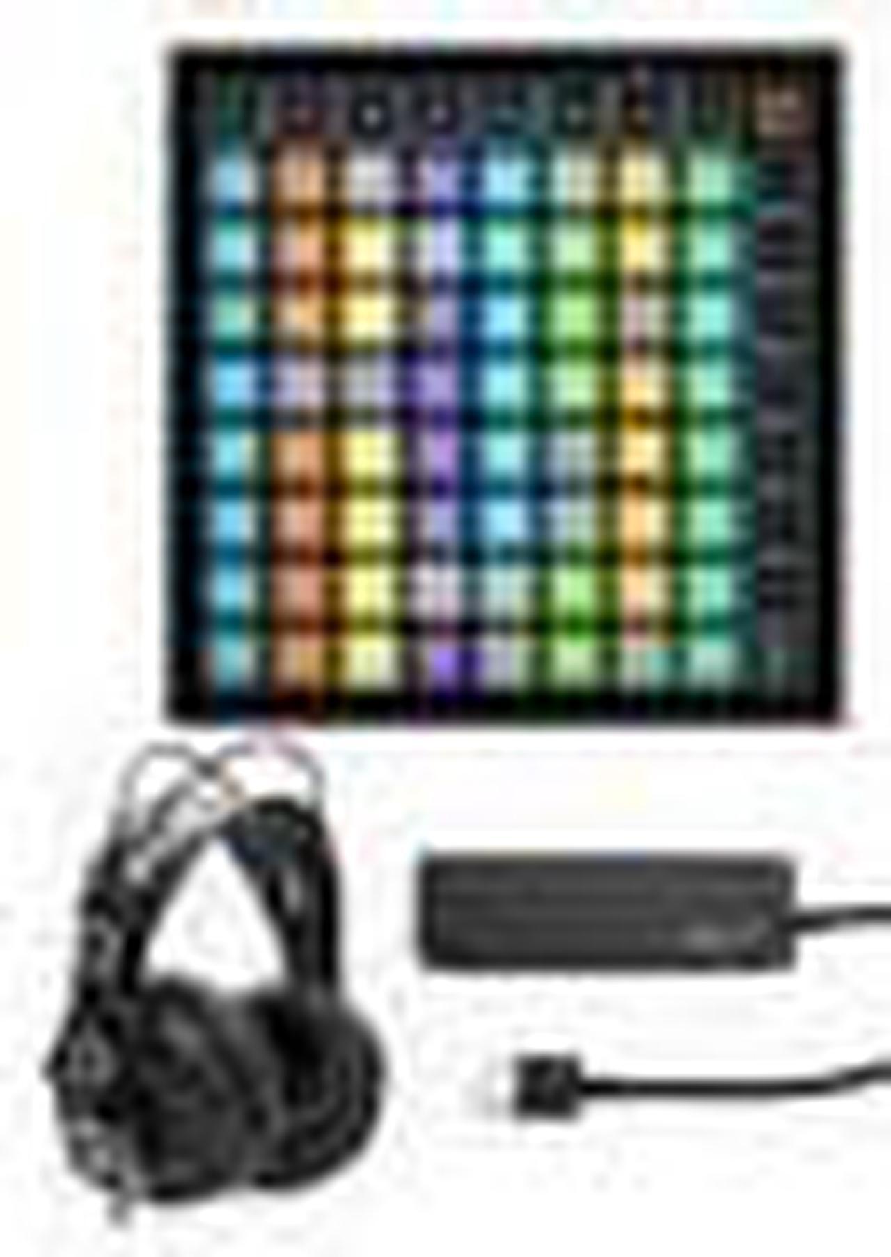 Alt view image 5 of 7 - Novation Launchpad Mini MK3 Grid Controller with Headphones and USB Hub