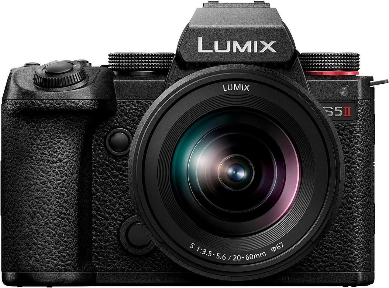 Alt view image 2 of 7 - Panasonic LUMIX S5II Hybrid 24.2MP FF Mirrorless Camera with 20-60mm Lens Bundle