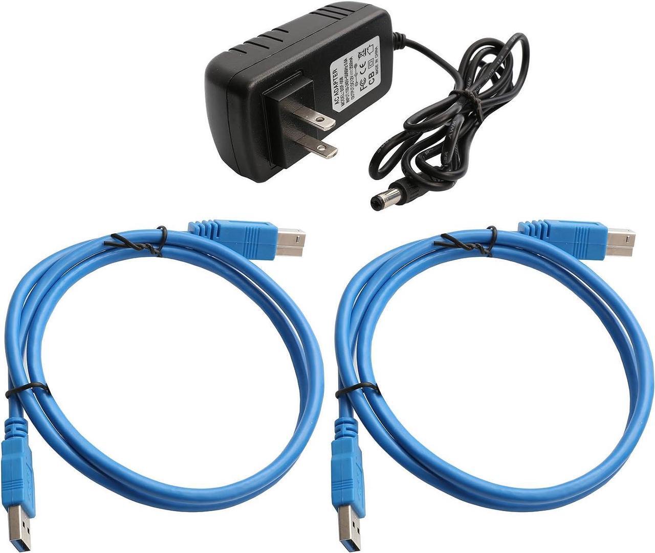 Alt view image 3 of 7 - Syba SY-ENC35026 External USB 3.1 & 3.0, 3.5" and 2.5" Sata III Hard Disk, Black