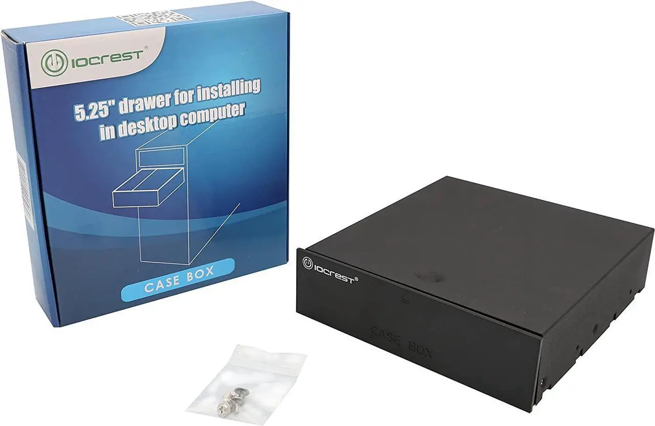 Alt view image 7 of 7 - Syba "I/O Crest Blank Tray Storage Box Drawer for 5.25"" Bay Drive SY-ACC65085