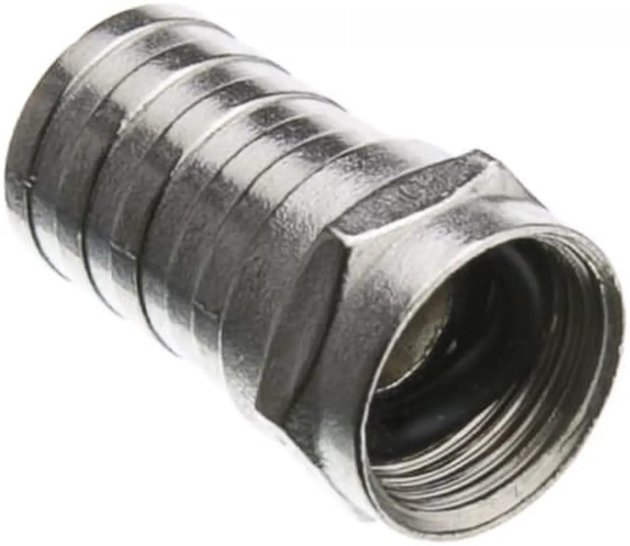 Alt view image 3 of 3 - Cable Wholesale RG6 F-Pin Crimpable Connector