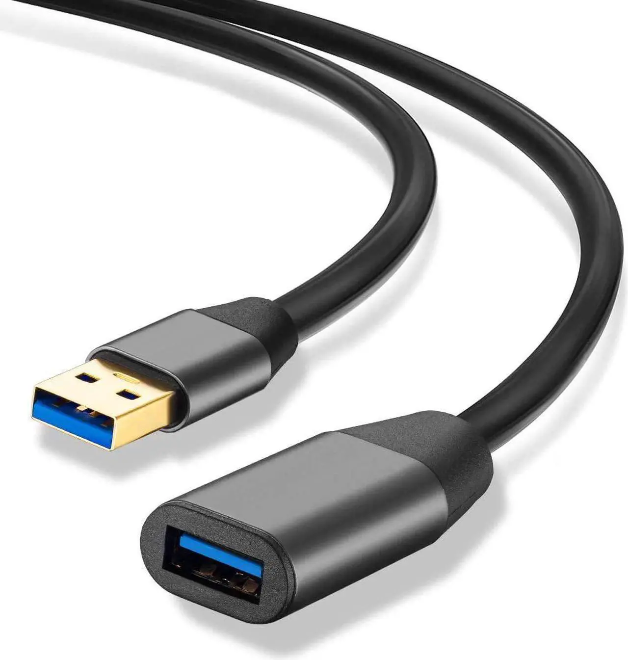 Main image of USB 3.0 Extension Cable 20ft Aluminum Alloy USB Cable SuperSpeed USB 3.0 Type A Male to Female Extension Cord for Printer PlayStation Xbox USB Flash Drive Card Reader Hard Drive Keyboard