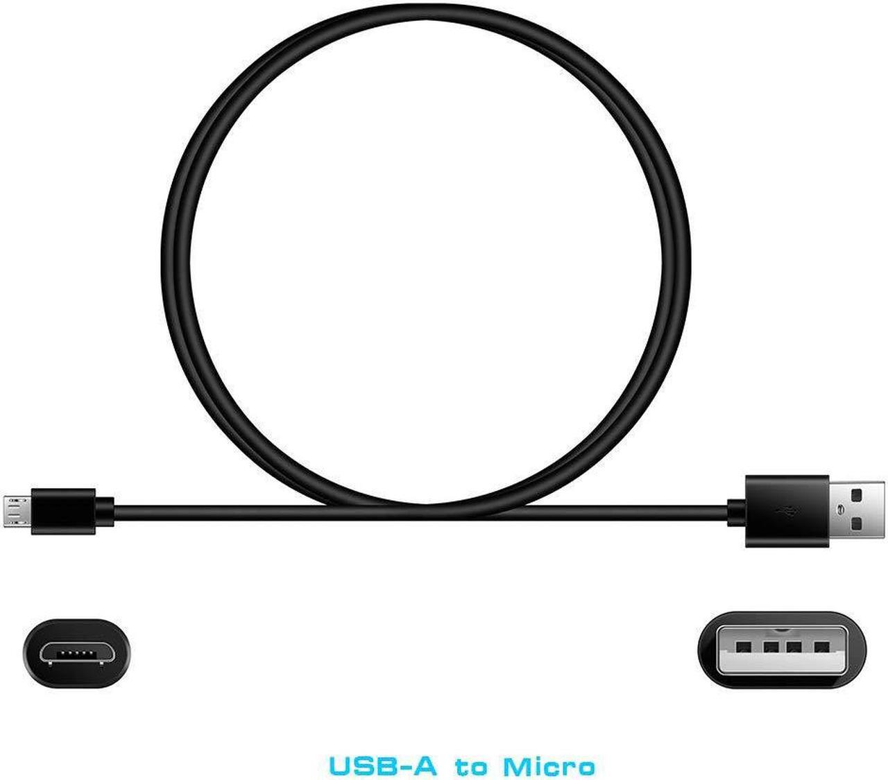 Alt view image 3 of 6 - 15W Fast Charger 10Ft Extra Long Micro USB Cable for Charging Fire HD 7 8 10(1st-8th Generation 2010-2018) Kindle Fire HD HDX 78.99.7 Kindle E-Reader Oasis Paperwhite