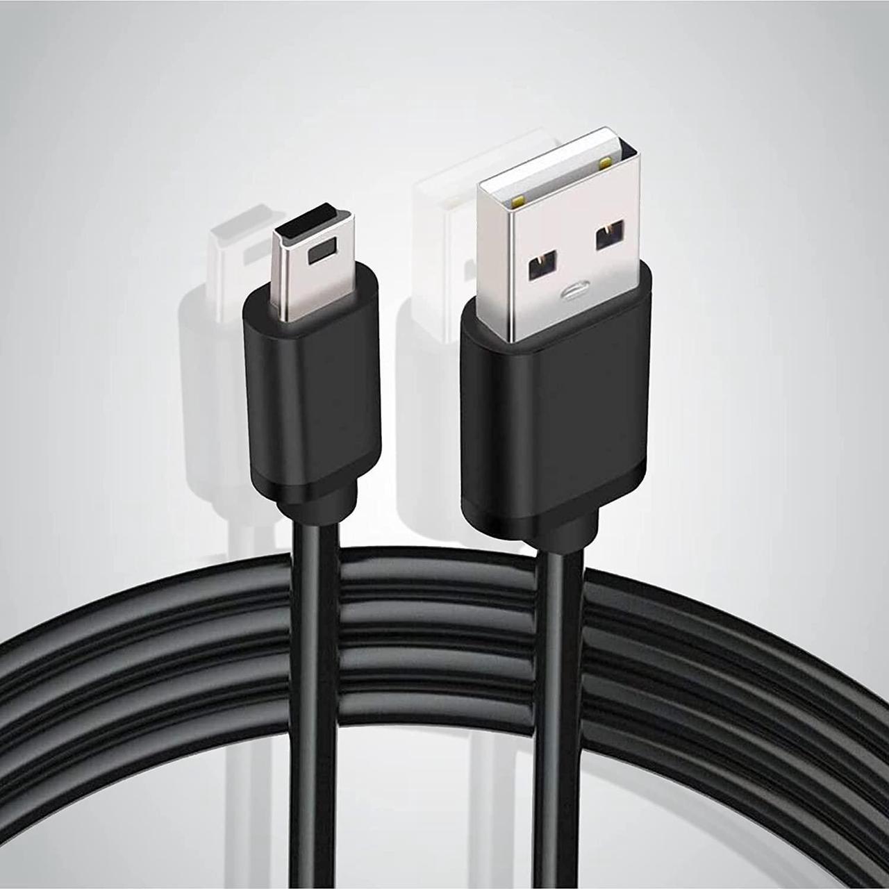 Main image of BRENDAZ - Mini USB to Mini B Data Cable \u2013 Mini B Cable with Ultimate Data Sync & Charging Quality Compatible with PS3, Dash Cam, Digital Cameras, PDA, Scanners, etc. (3-Feet)