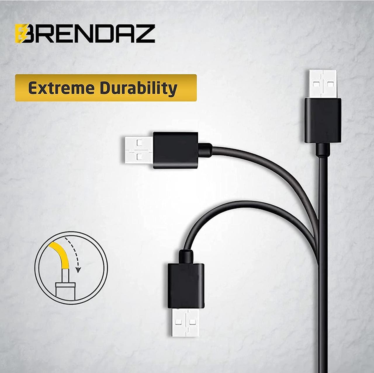 Alt view image 6 of 7 - BRENDAZ - Mini USB to Mini B Data Cable \u2013 Mini B Cable with Ultimate Data Sync & Charging Quality Compatible with PS3, Dash Cam, Digital Cameras, PDA, Scanners, etc. (3-Feet)