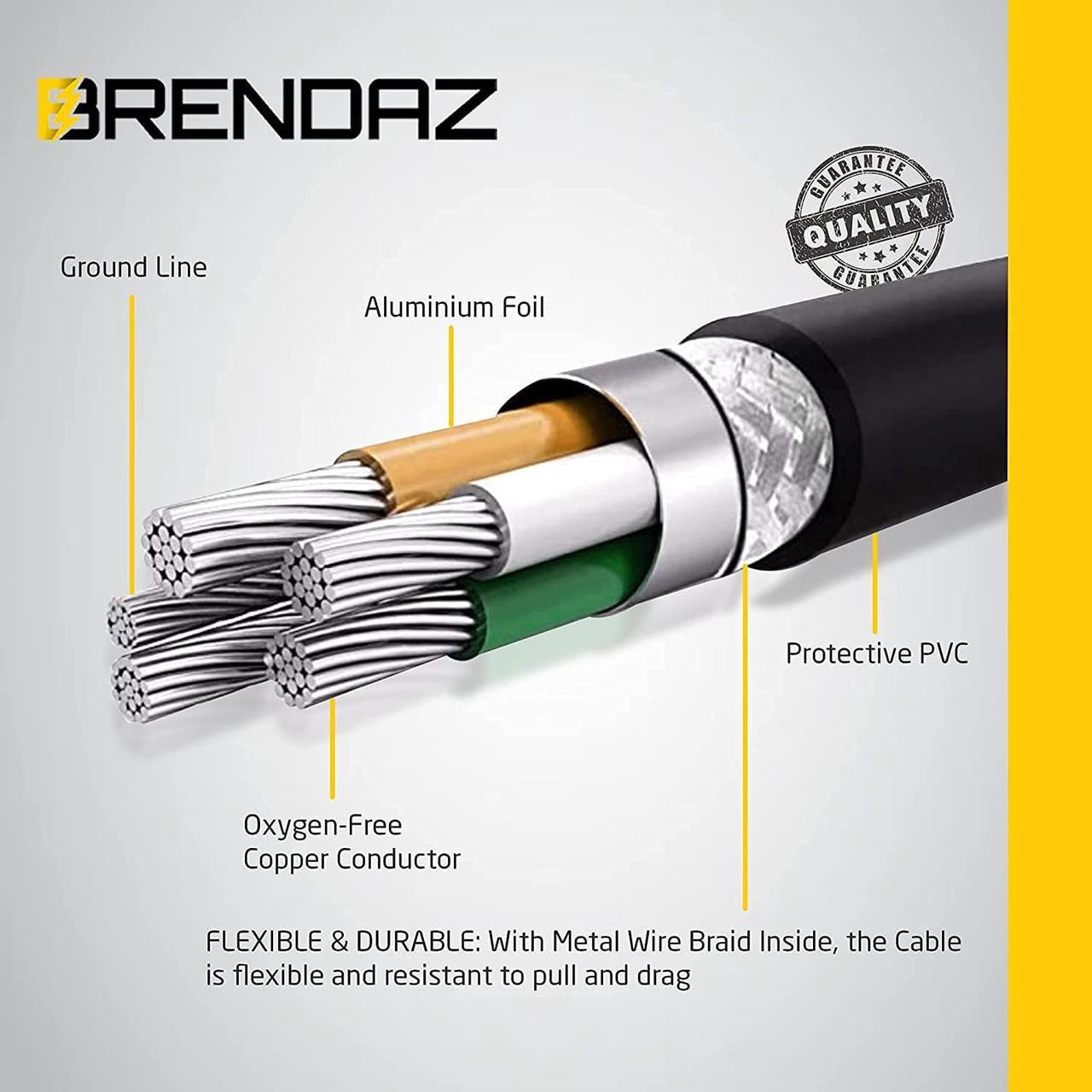 Alt view image 7 of 7 - BRENDAZ - Mini USB to Mini B Data Cable \u2013 Mini B Cable with Ultimate Data Sync & Charging Quality Compatible with PS3, Dash Cam, Digital Cameras, PDA, Scanners, etc. (3-Feet)