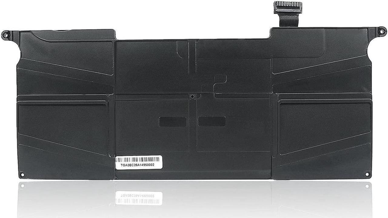 Alt view image 4 of 7 - HUSAN New A1495 A1406 Laptop Battery Compatible for MacBook Air 11 inch A1370 (Mid 2011) A1465 (Mid 2012 Mid 2013 Early 2014 Early 2015) fits MC968 MD223 MD711 020-7376-A 020-7377-A (Black-1)