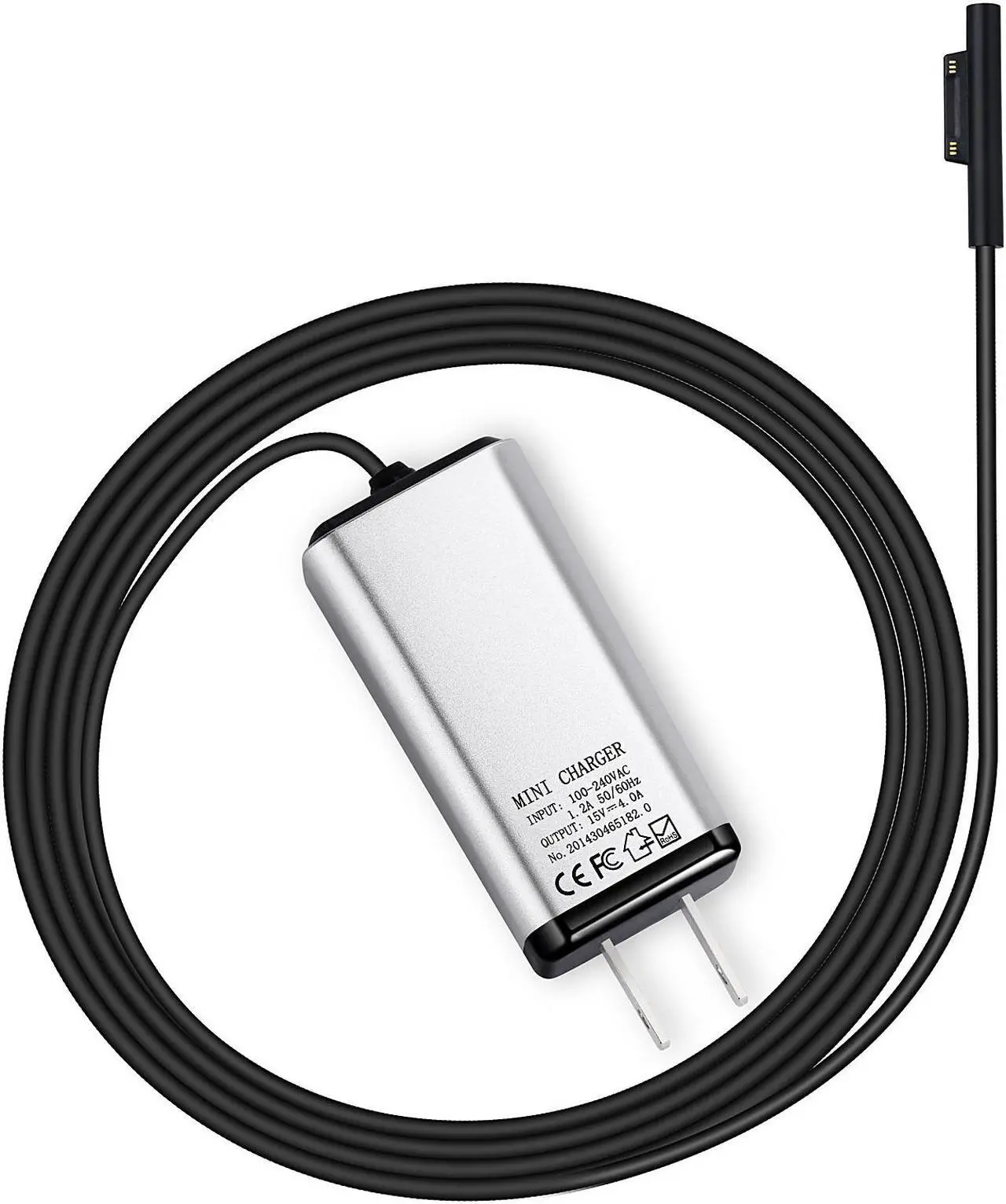Main image of YGJ Surface Book Charger 65W Compatible with Surface Pro 3/4/5/6/7 Power Supply Adapter, Compatible for Both Microsoft Surface Book Laptop/Tablet, Works with 65W&44W&36W&24W, 6.56Ft Power Cord