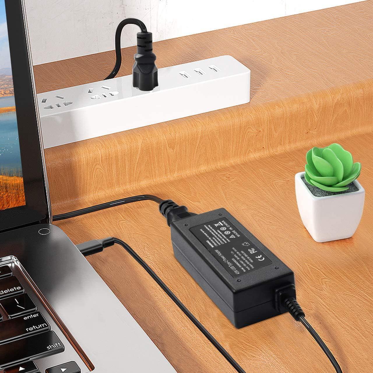 Alt view image 5 of 7 - USB-C Laptop Charger 45W for Acer Chromebook 315 311 CP311 CP315 CB311 CB315 Chromebook Spin 11 13 15 R13 713 714 715 C721 C732 C733 C933 N16Q14 N17Q5 N18Q1 N15Q13 Type C Charging Cord