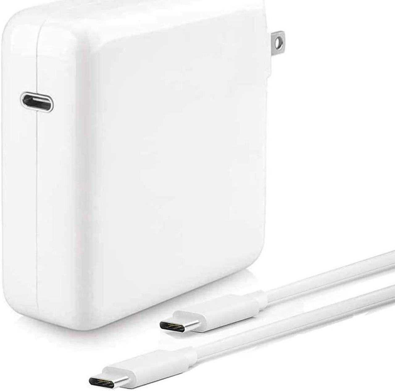 Main image of Mac Charger 61W USB C Power Adapter Compatible with MacBook Pro 13 Inch 2020 2019 2018 2017 MacBook Air 13 Inch Include Cable