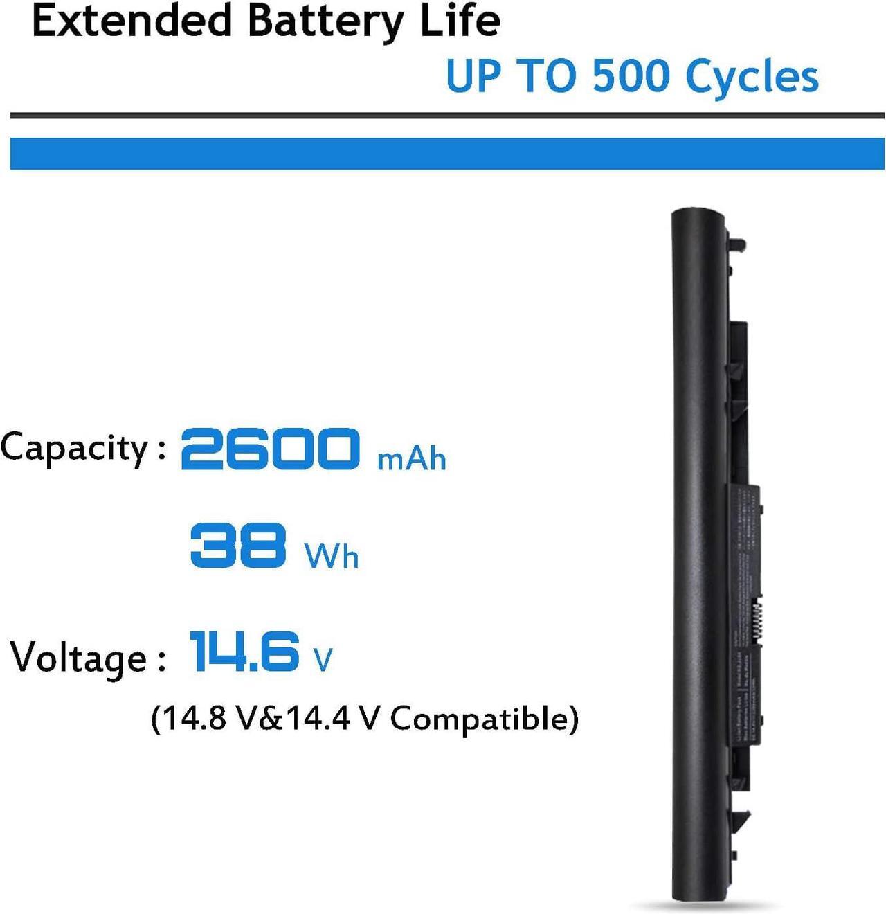 Alt view image 2 of 6 - 919700-850 JC04 Laptop?Battery?for?HP?15-bs?15-bw?17-bs?Series?15-bs0xx 15-bs1xx 15-bs015dx?15-bs013dx?15-bs115dx?15-bs113dx,Fit?919701-850??919681-421?TPN-W129?TPN-W130?[14.6V 2600mAh 4Cell]