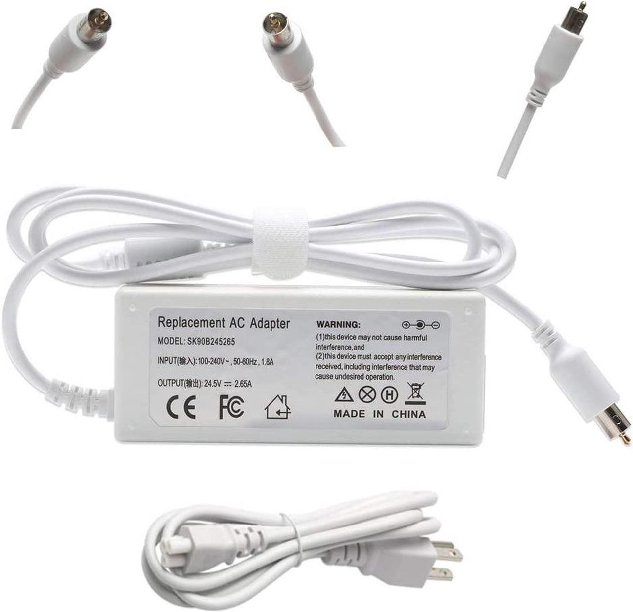 Main image of 65W 24.5V 2.65A Replacement Ac Laptop Adapter Charger for Apple Powerbook iBookG4, iBook,G4 Series,15.2-inch with Size 7.7mmX2.5mm