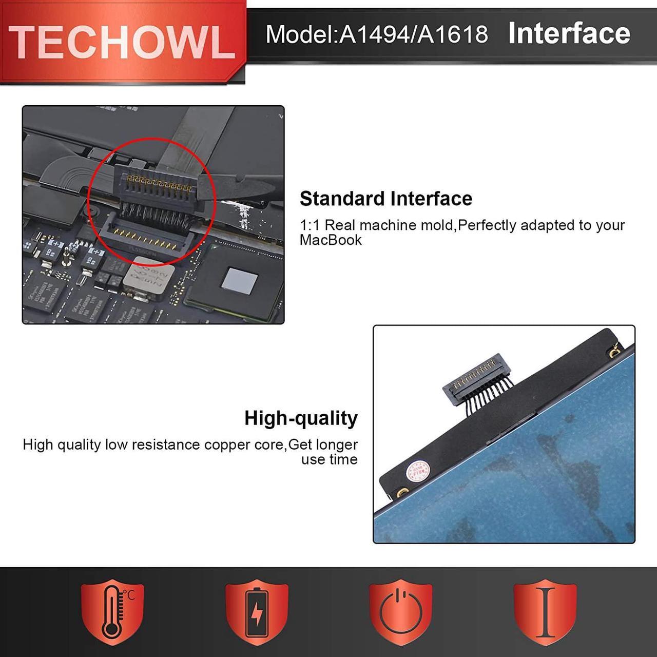 Alt view image 6 of 7 - Replacement Battery for MacBook Pro A1398 (Late 2013, Mid 2014, Mid 2015 Version), Apply to MacBook Pro 15 inch Retina Late 2013Mid 2014 and Mid 2015 -  A1494 A1618 Battery