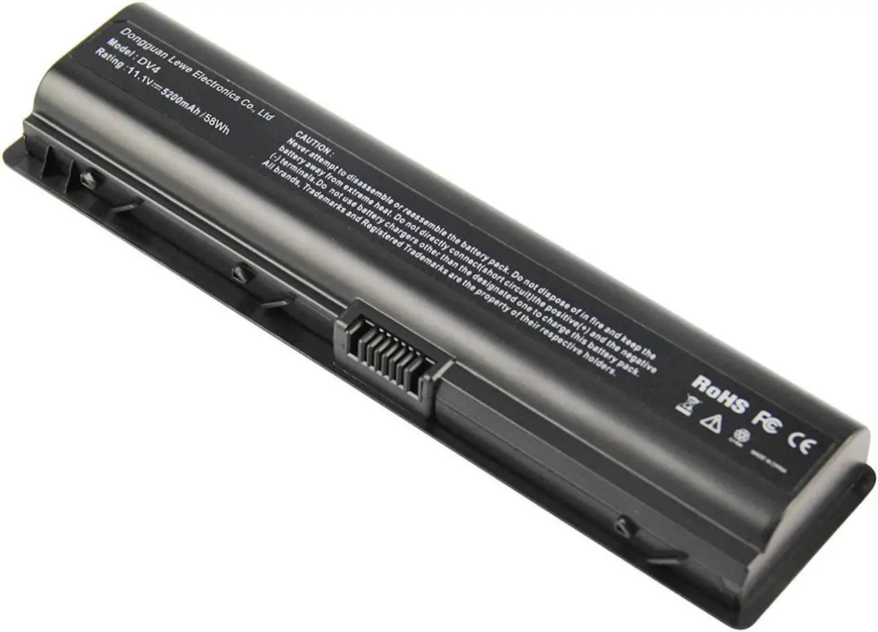 Alt view image 2 of 5 - Laptop Battery for HP Pavilion DV6000 DV2000 DV6700 DV2500 DV6500 DV2700 G6000; Compaq Presario C700 V6000 A900 F500; Replace HSTNN-LB42 HSTNN-DB42 446506-001 462853-001 441425-001 417066-001