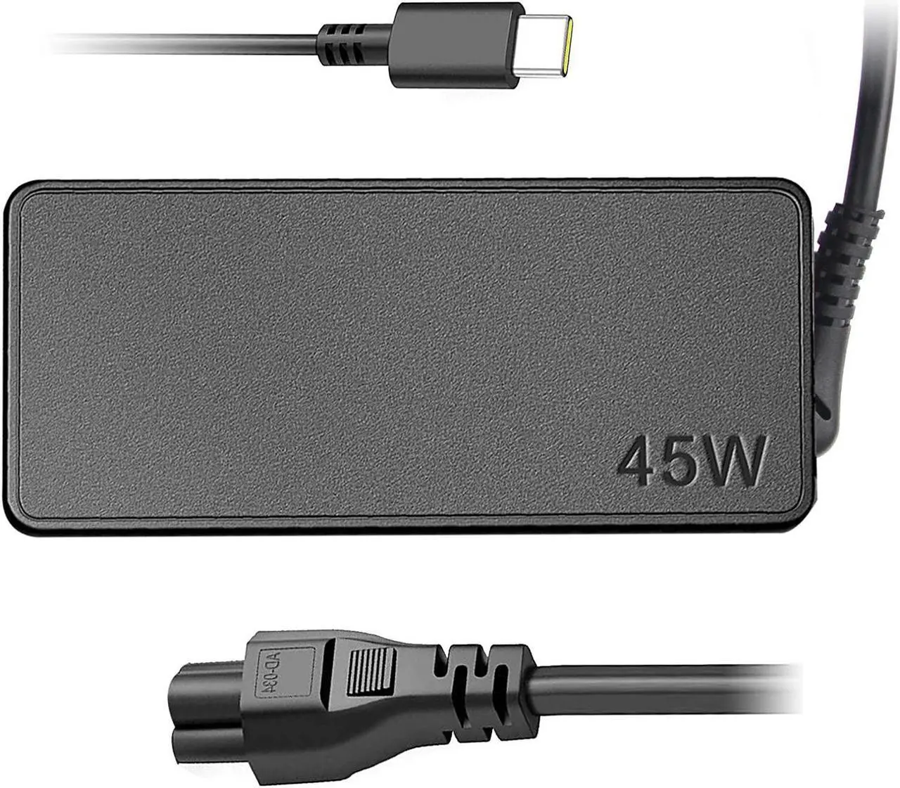 Main image of USB-C 45W Chromebook Charger for Lenovo Type C USB-C Chromebook c330 100e 300e 500e ThinkPad Yoga L13 E14 E15 L14 L15 Series Laptop Power Supply Cord