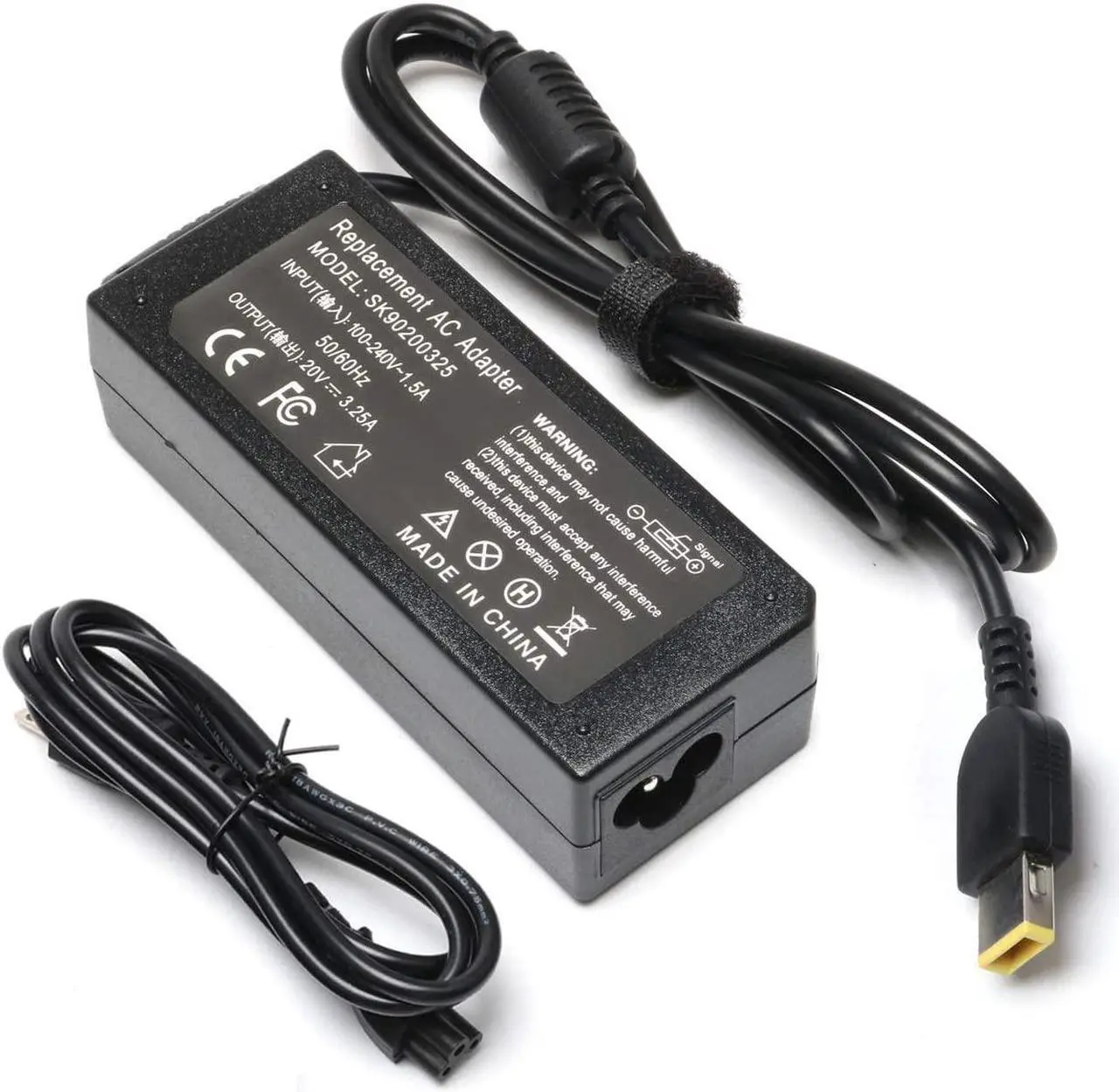 Main image of Replacement 65W Lenovo Laptop Charger for Thinkpad T470 T470S T460 E531 E570 E560 L470 L460 L440 T440 T450 T540P X270 X250 X240 ADLX65NLC2A ADLX65NCC3A ADLX65NCC2A AC Power Adapter