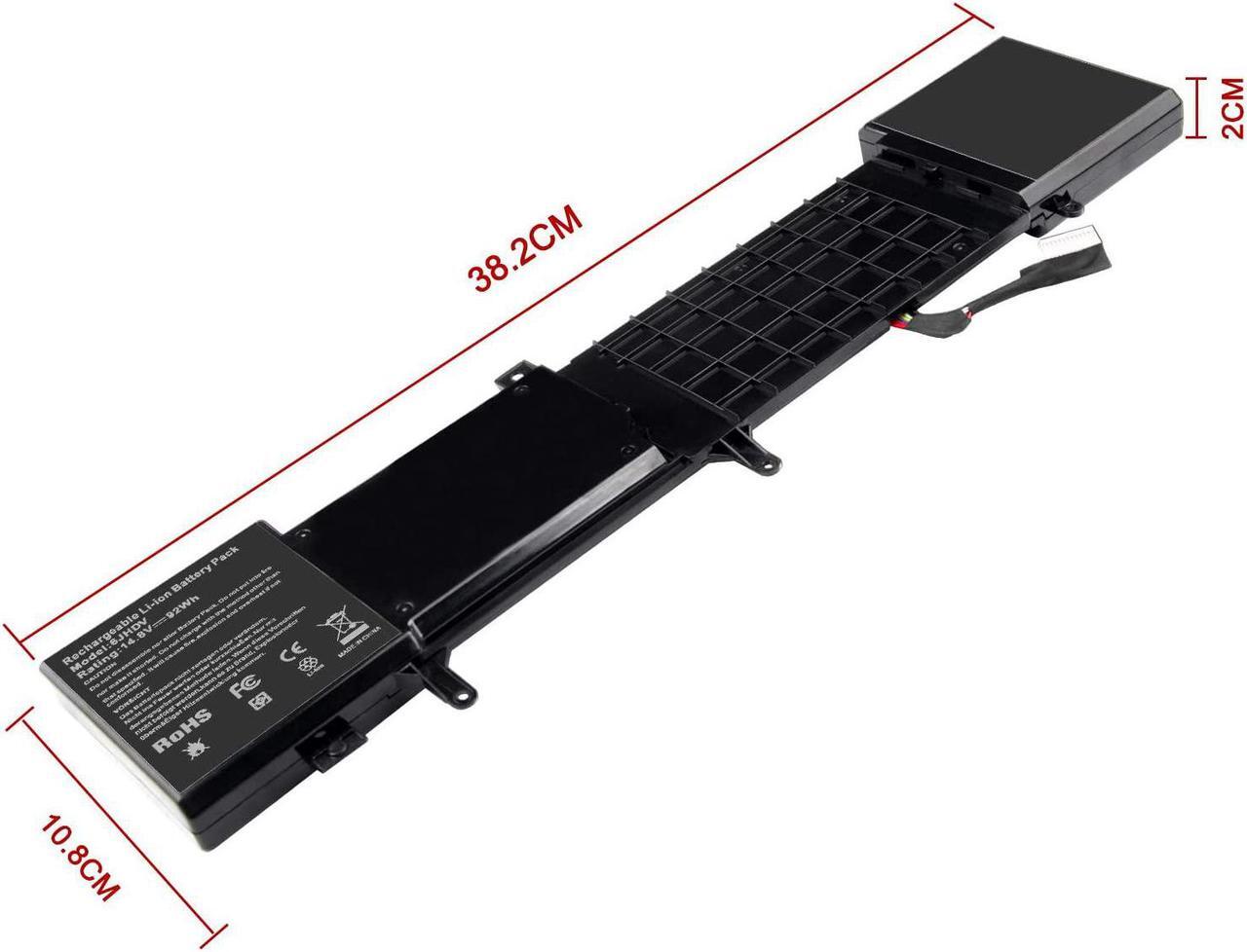 Alt view image 2 of 7 - Fancy Buying 8-Cell 92WH 6JHDV Notebook Battery for Dell Alienware 17 R3 P43F002 R2 P43F001 ALW17ED-1728 2728 3728 3828 4718 4738 AW17R3-3758SLV 7092SLV 4175SLV 8342SLV 1675SLV 6JHCY 5046J YKWXX