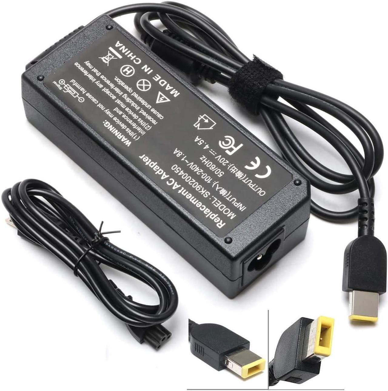 Main image of Vanzer 90W Laptop Charger Adapter for Lenovo ThinkPad X1 Carbon T440 T550 E431 E440 E540 X240 X250 T440S T450s L540, Ideapad S215 S210 U330 U430 U430p S500 S510p, Chromebook N20 N20p T440 T540p