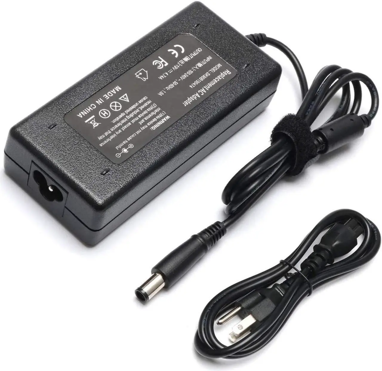 Main image of New 90W AC Adapter Laptop Charger for HP Elitebook 8440p 8570p 6930p 2540p 8470p 2560p 6930p 8560p 8540w 2570p 8540p 2760p 2170p 8530w HP Pavilion G4 G6 G7 M6 DM4 DV4 DV5 Laptop Power Supply Cord