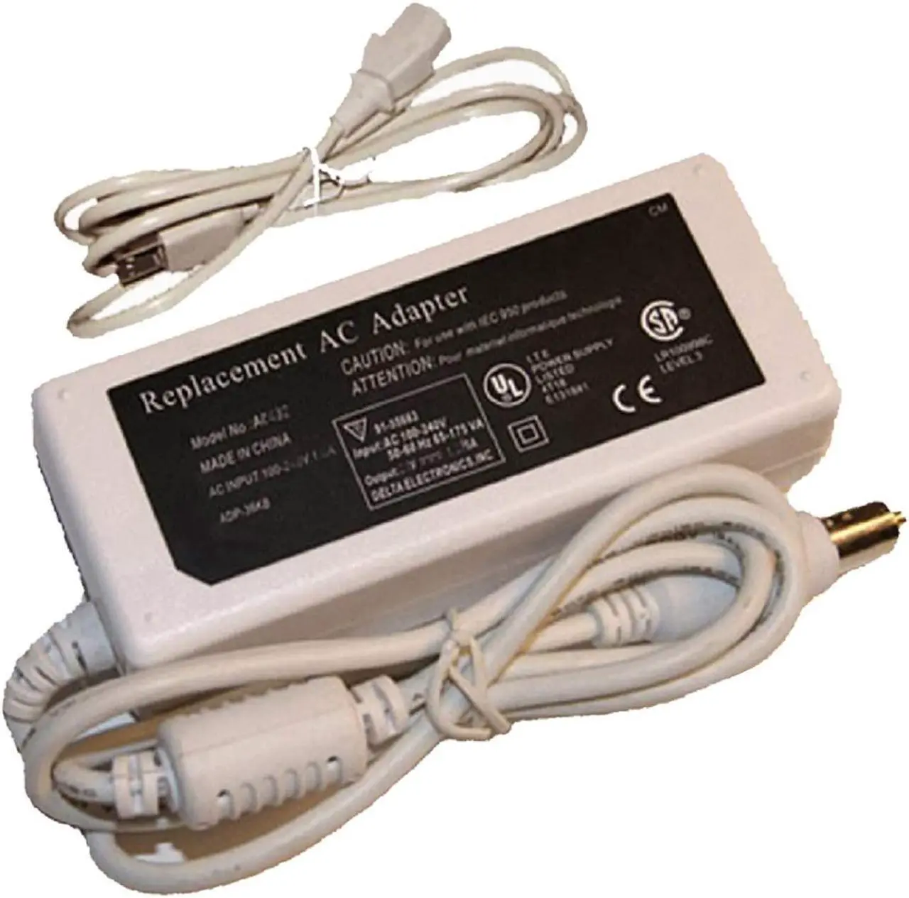 Main image of UpBright New AC/DC Adapter for Apple Mac iBook 700 800 900 PowerBook G4 A1104 Mac A1106 A1005 A1036 A1021 M9676LL/A M9677LL/A #503-23 A1085 A1046 Laptop 24V Power Supply Cord Battery Charger PSU