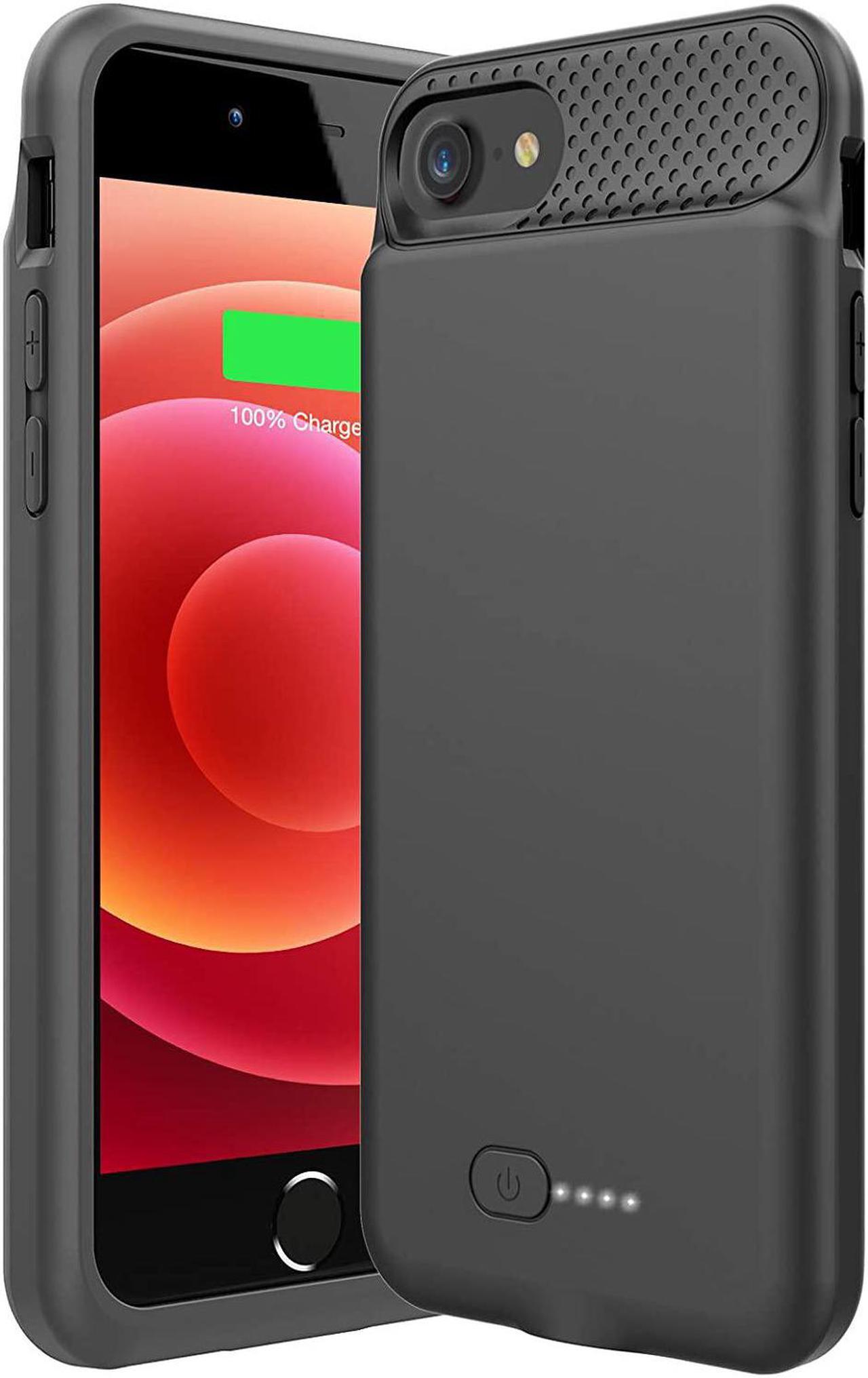 Main image of BOPPS Battery Case for iPhone 8/7/6s/6/SE(2022/2020), Powerful 6000mAh Ultra Slim iPhone Charging Case 360°Protection Rechargeable Extended Battery Charger Case for iPhone 8/7/6s/6/SE(3rd and 2nd Gen)